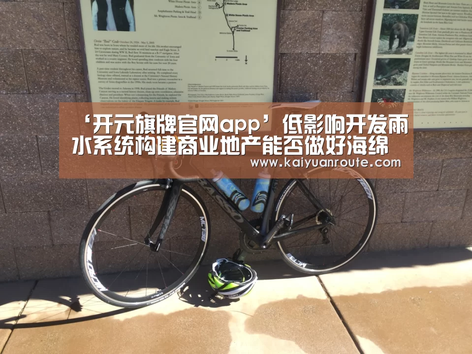 ‘开元旗牌官网app’低影响开发雨水系统构建商业地产能否做好海绵宝宝(图2) 开元旗牌官网app