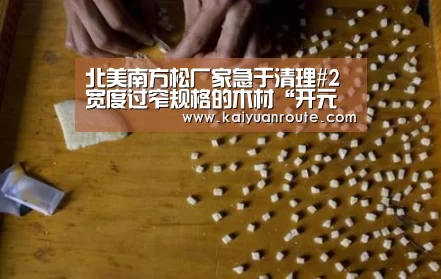 北美南方松厂家急于清理#2宽度过窄规格的木材“开元旗牌app官网”(图1) 开元旗牌app官网